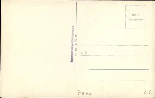 Ak Stuttgart am Neckar, Ortsansicht von oben