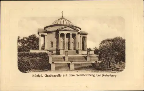 Ak Rotenberg Stuttgart, königliche Grabkapelle