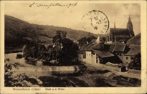 Ak Meisenheim am Glan Pfalz, Wehr