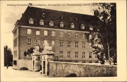 Ak Freising in Oberbayern, Hochschule Weihenstephan, Chemisches und Physikalisches Institut