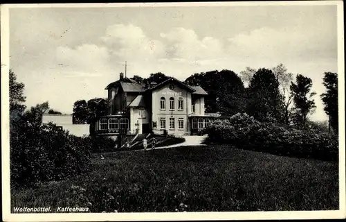 Ak Wolfenbüttel in Niedersachsen, Kaffeehaus