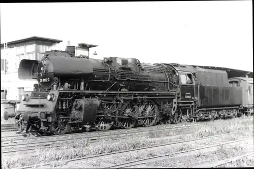 Foto Ak Deutsche Eisenbahn, Dampflok, Tender 35, 1970