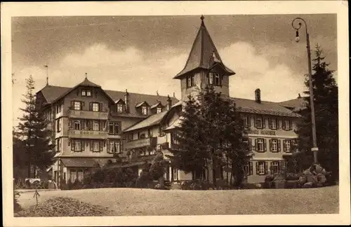 Ak Bühlertal im Schwarzwald, Kurhaus Hundseck