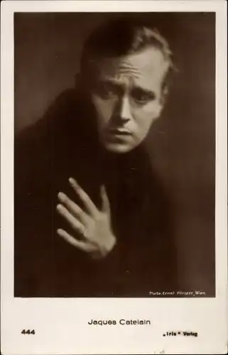 Ak Schauspieler Jaque Catelain, Portrait