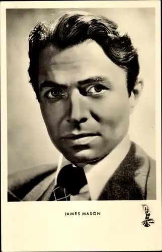 Ak Schauspieler James Mason, Portrait