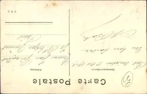 Ak Béthény Marne, Das Luftschiff Colonel Renard überquert den Flugplatz 1909