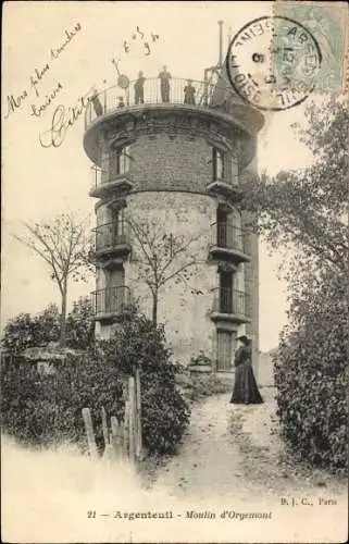 Ak Argenteuil Val d'Oise, Moulin d'Orgemont