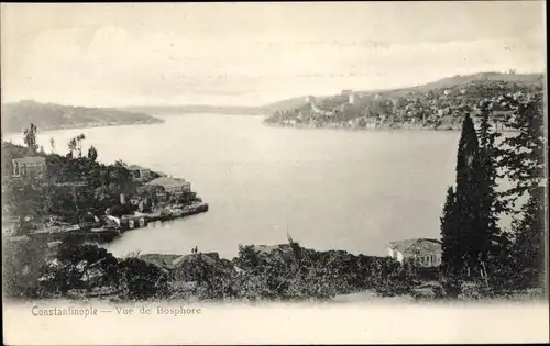 Ak Konstantinopel Istanbul Türkei, Blick auf den Bosporus