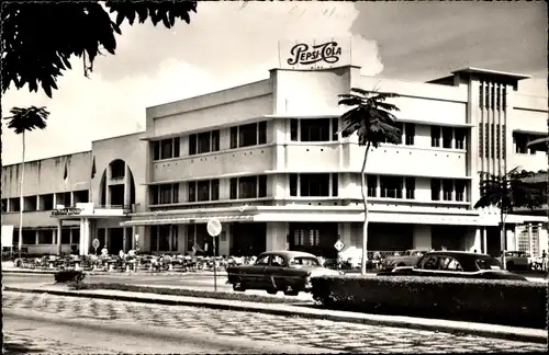 Ak Kinshasa Léopoldville DR Kongo Zaire, Hotel Regina