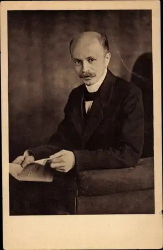 Ak Berlin Schöneberg, Oberkonsistorialrat lic. Dibelius, Pfarrer, Pfarrer Kirche zum Heilsbronnen