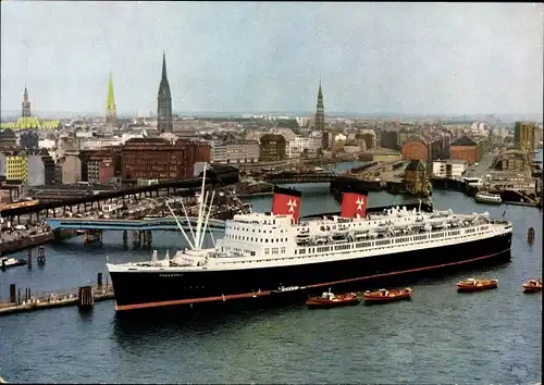 Ak Hamburg, Dampfer Hanseatic, Hamburg Atlantic Line