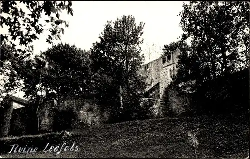 Ak Kirchberg an der Jagst, Ruine Leofels