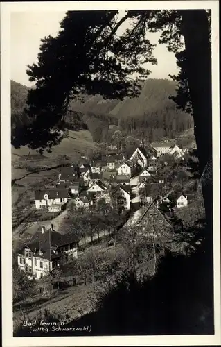 Ak Bad Teinach Zavelstein im Nordschwarzwald, Blick auf den Ort