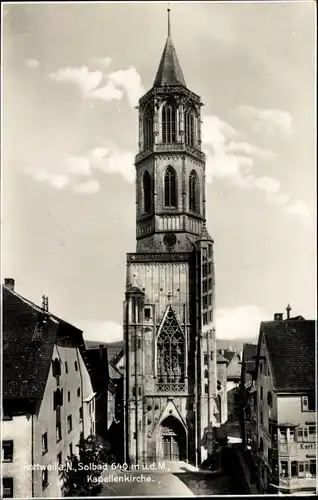 Ak Rottweil am Neckar, Kapellenkirche