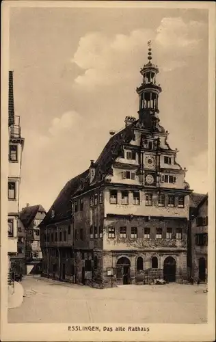 Ak Esslingen am Neckar, Altes Rathaus