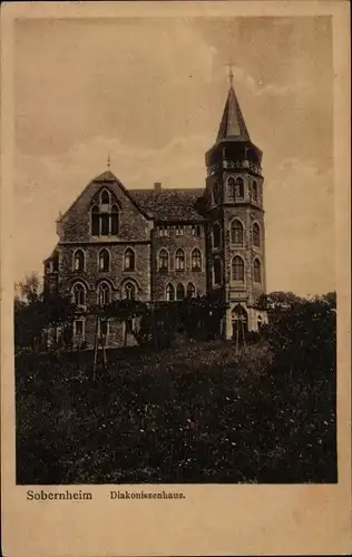 Ak Bad Sobernheim an der Nahe, Diakonissenhaus