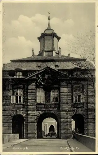Ak Hanau am Main Hessen, Frankfurter Tor