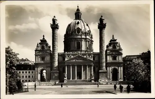 Ak Wien 4 Wieden, Karlskirche