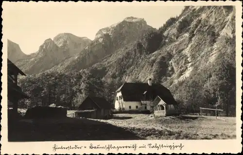 Ak Hinterstoder in Oberösterreich, Baumschlagerreith, Salzsteinjoch