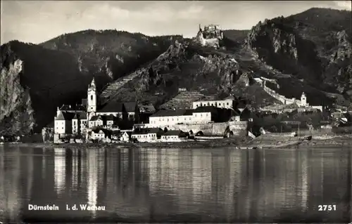 Ak Dürnstein an der Donau Wachau Niederösterreich, Gesamtansicht