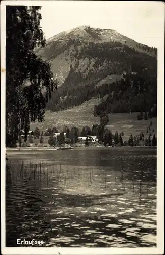 Ak Mitterbach am Erlaufsee Niederösterreich, Seepartie