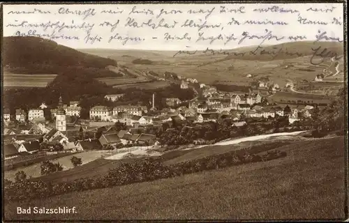 Ak Bad Salzschlirf in Hessen, Ortsansicht