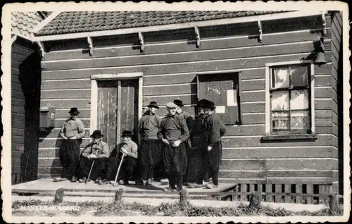 Ak Marken Nordholland Niederlande, School