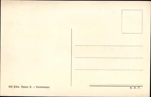 Ak Valle Mosso Piemonte, Panorama e Piazza Umberto I