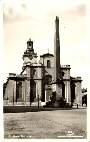 Ak Stockholm Schweden, Kirche