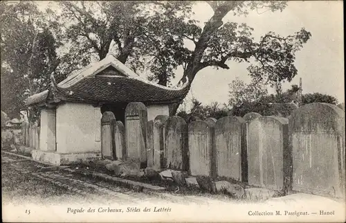 Ak Hanoi Vietnam, Pagode des Corbeaux