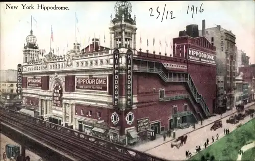 Ak New York City USA, Hippodrom