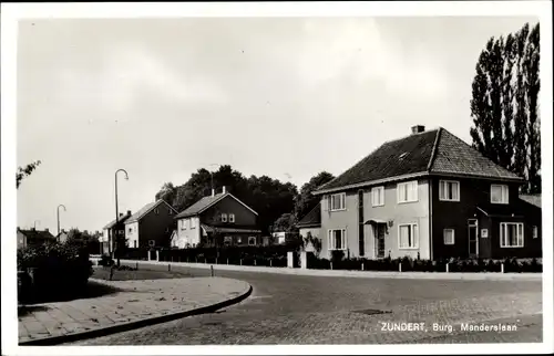 Ak Zundert Nordbrabant, Burg. Manderslaan