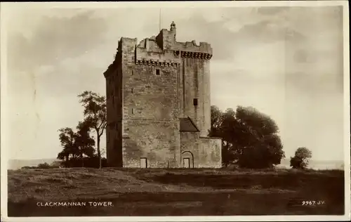 Ak Clackmannan Schottland, Turm