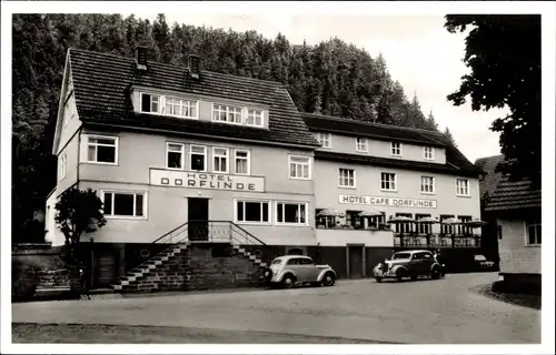 Ak Ellenbach Fürth im Odenwald, Hotel Zur Dorflinde