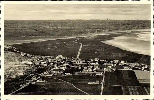 Ak Norddorf auf Amrum Nordfriesland, Gesamtansicht aus der Vogelschau