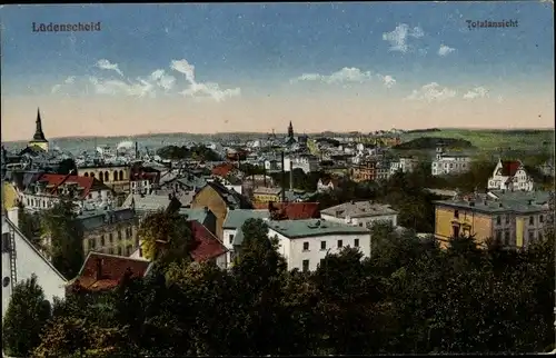 Ak Lüdenscheid im Märkischen Kreis, Totalansicht