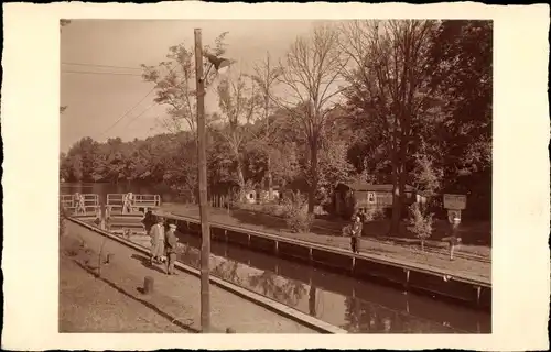 Foto Altruppin Neuruppin in Brandenburg, Schleuse