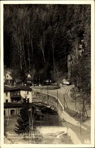 Ak Podgórzyn Giersdorf Riesengebirge Schlesien, Himmelreich, Ortsansicht