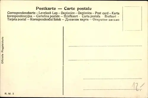 Ak Flugpionier Farman mit seinem Flugapparat, Biplan, Flugplatz, Schaulustige