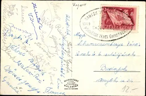 Ak Salgótarján Schalgotarjan Ungarn, Straßenpartie, Bahnübergang