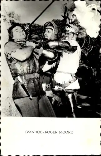 Ak Schauspieler Roger Moore, Ivanhoe