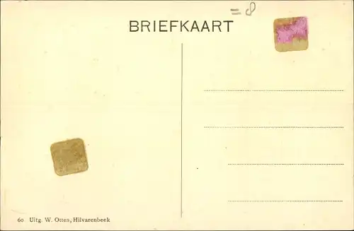 Ak Hilvarenbeek Nordbrabant, Marktplein