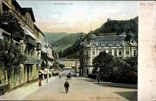 10 alte Ansichtskarten Bad Ems im Rhein Lahn Kreis, verschiedene Ansichten