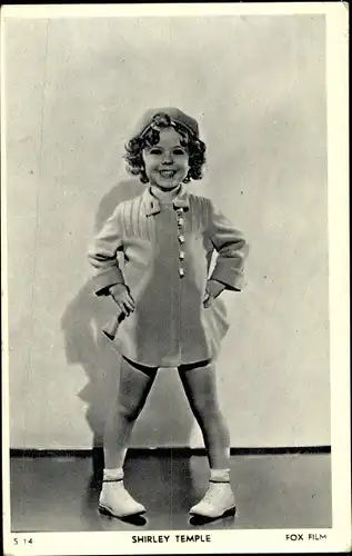 Ak Schauspielerin Shirley Temple, Portrait, Fox Film, S 14