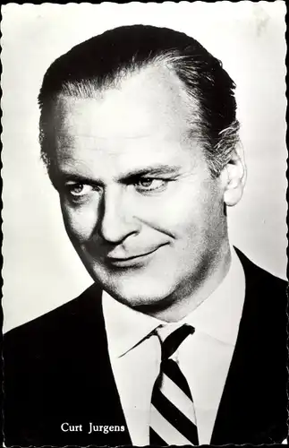 Ak Schauspieler Curd Jürgens, Portrait