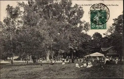 Ak Saint Cloud Hauts de Seine, Park