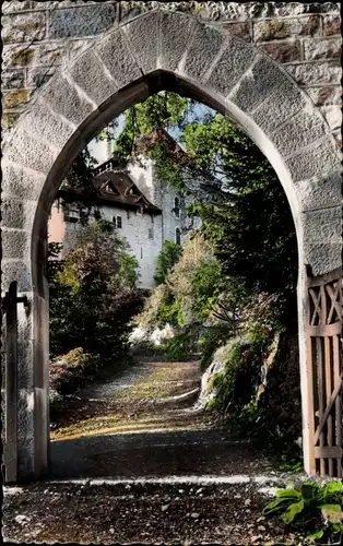 Ak Annecy Haute Savoie, Das Chateau de Saint-Bernard de Menthon