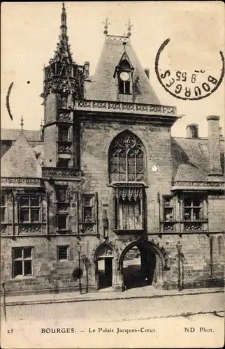 Ak Bourges Cher, Le Palais Jacques-Coeur