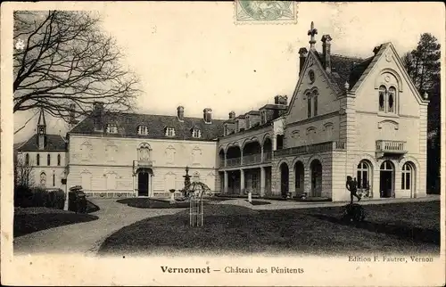 Ak Vernonnet Eure, Chateau des Penitents