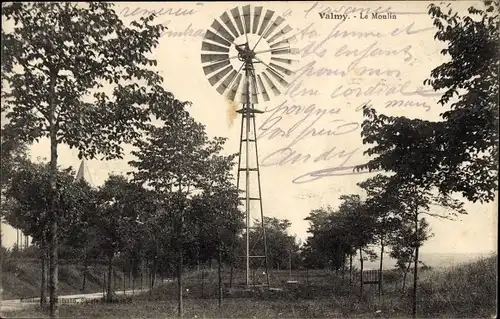 Ak Valmy Marne, Le Moulin